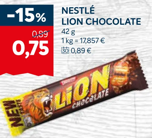 NESTLÉ LION CHOCOLATE