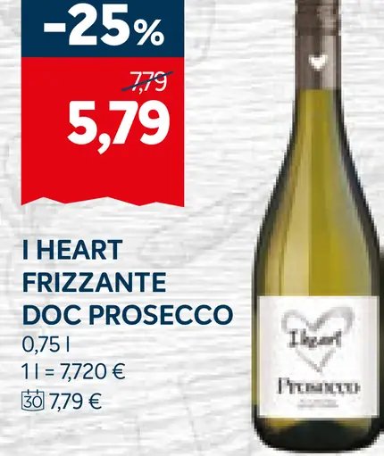 I Heart Frizzante DOC Prosecco