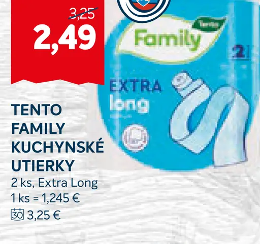 Tento kuchynské utierky Family