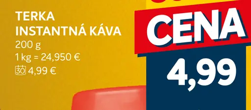 Terka instantná káva