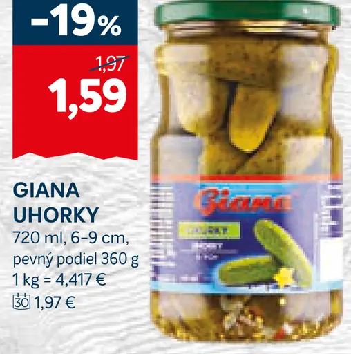 Giana uhorky