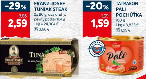 FRANZ JOSEF Tuniak steak