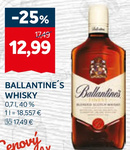Ballantine's whisky