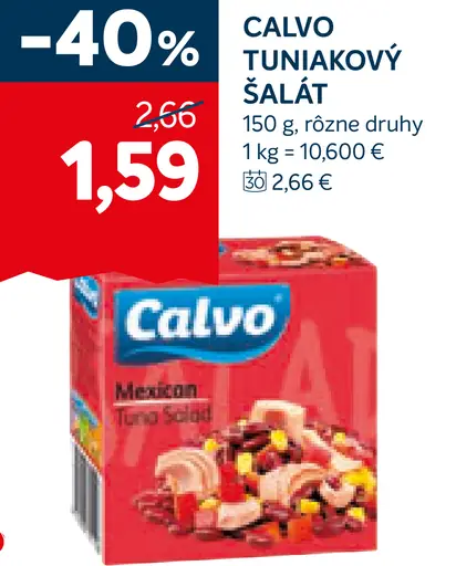 Calvo Tuniakový šalát