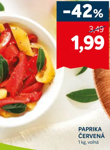 Paprika červená