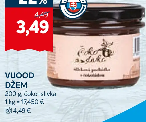 VuoOd džem čoko-šlivka