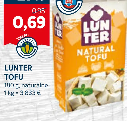 Lunter Natural Tofu