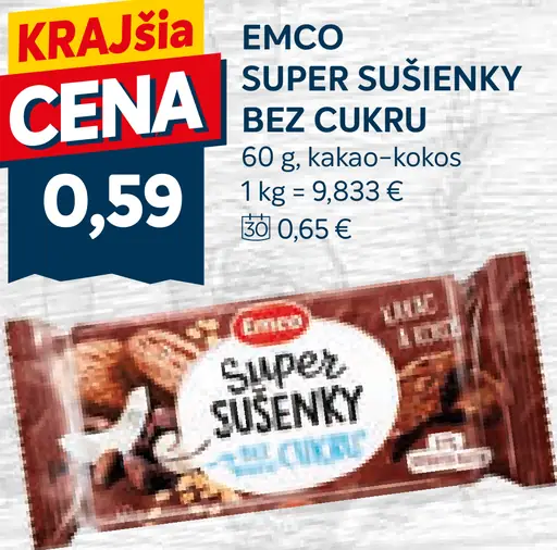 Emco Super sušienky bez cukru