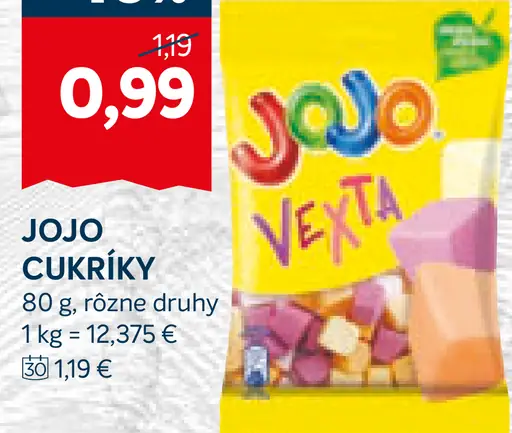 JoJo cukríky