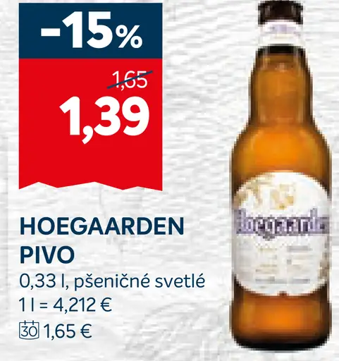 Hoegaarden pivo