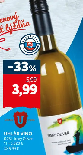 Uhlár Vino Iršay Oliver