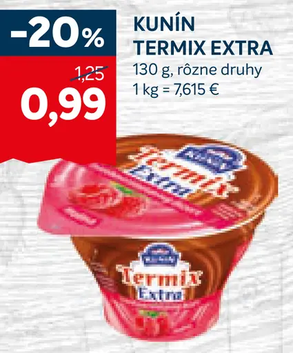 Kunín Termix Extra