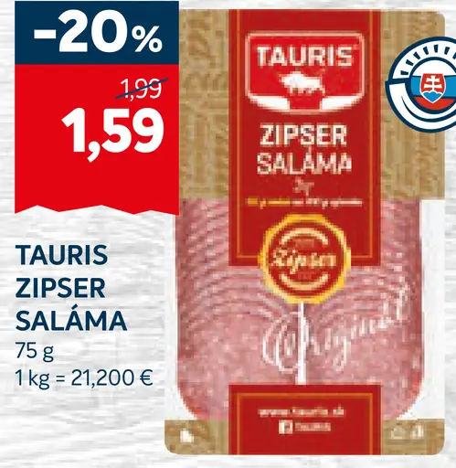 Tauris Zipser saláma
