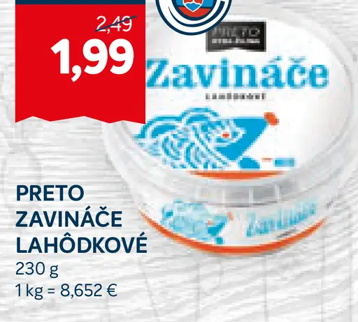 Preto Zavináče lahôdkové