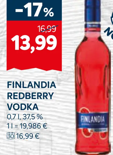 Finlandia Redberry vodka
