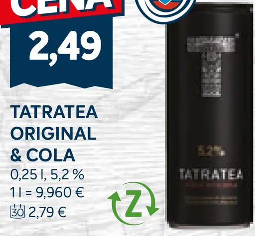 Tatratea Original & Cola