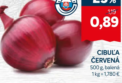 Cibuľa červená