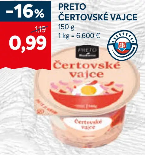 Preto Čertovské vajce