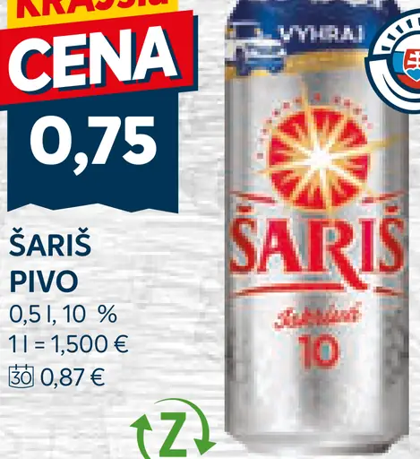 Šariš plechovka