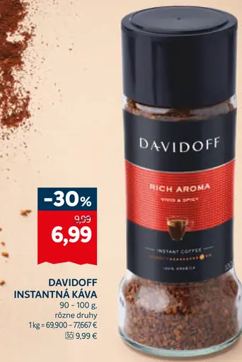 Davidoff Instantná káva