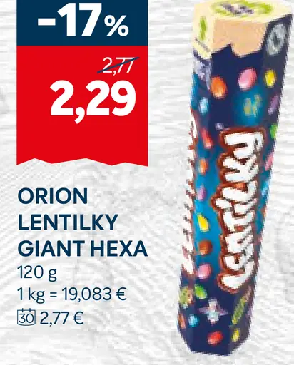 Orion Lentilky Giant Hexa