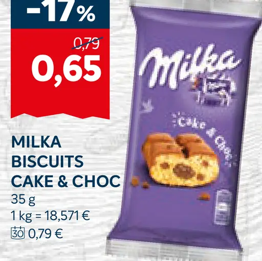 MILKA Biscuits Cake & Choc