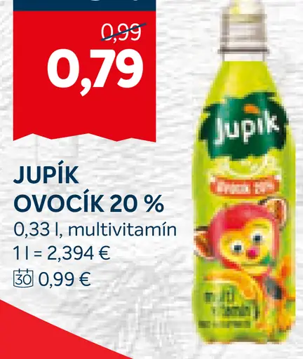 Jupík ovocík 20 %