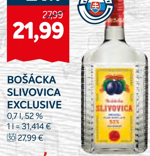 Bošácka slivovica Exclusive
