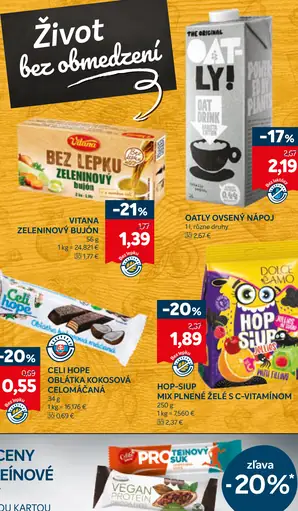 Oatly ovsený nápoj
