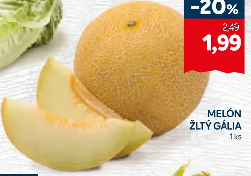 Melón žltý