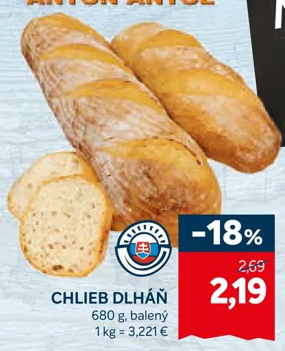 Anton Antol Chlieb dláň