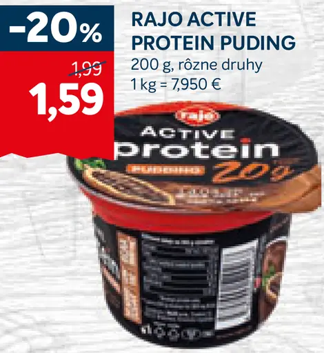 Rajo Active Protein puding