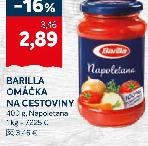 Barilla Omáčka na cestoviny