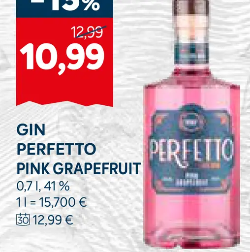 Perfetto Pink Grapefruit Gin