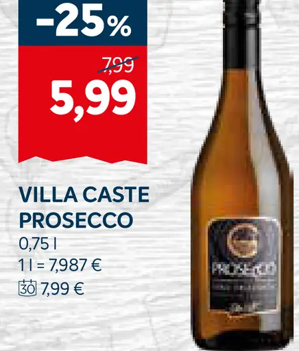 Villa Caste prosecco