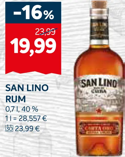 San Lino rum