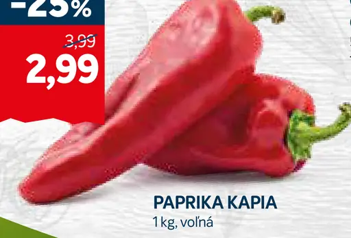 Paprika kápia