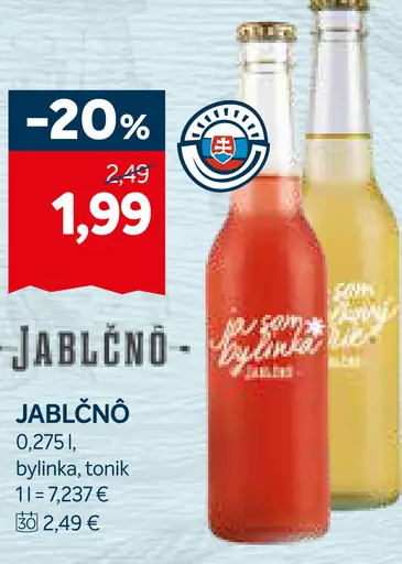 Jablčno Bylinka, Tonik