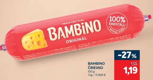 Bambino originál črievko