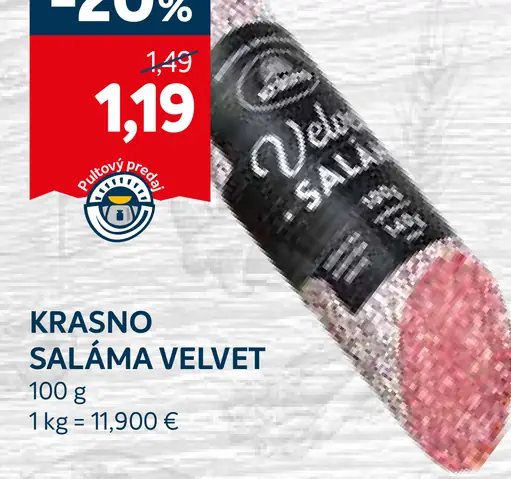 Krásno saláma Velvet