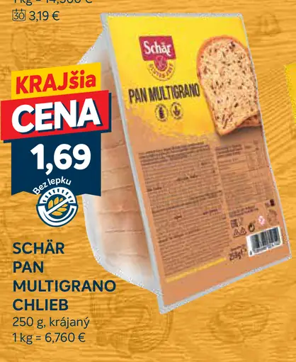 Schär Pan Multigrano chlieb