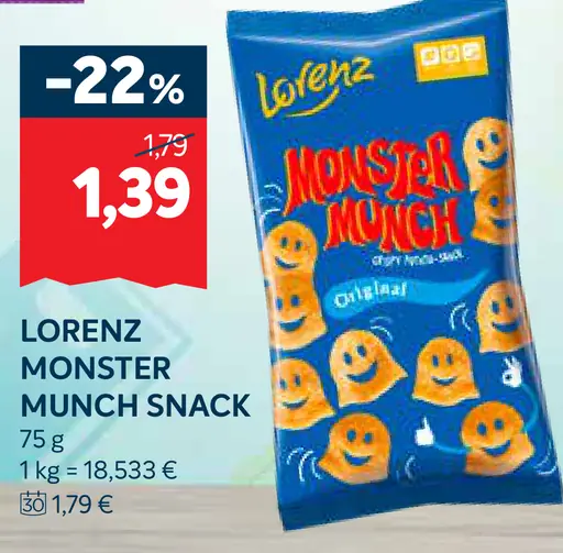 Lorenz Monster Munch snack