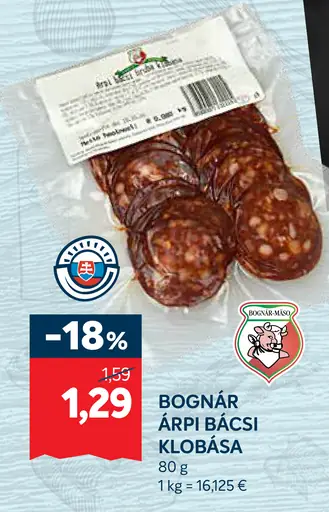 BOGNÁR Árpi Bácsi klobása