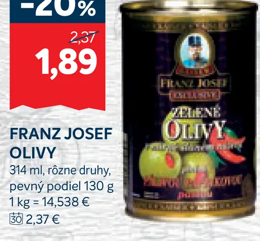 Franz Josef Zelené olivy