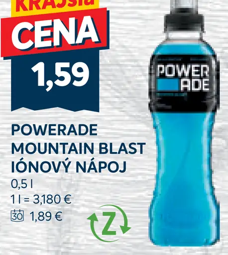Powerade Mountain Blast Iónový Nápoj