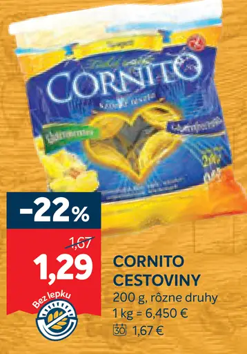 Cornito Cestoviny