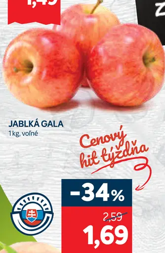 Jablko Gala