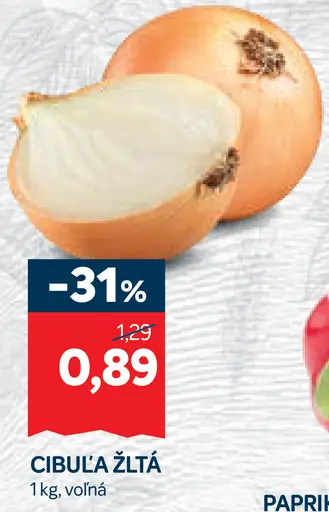 Cibuľa žltá