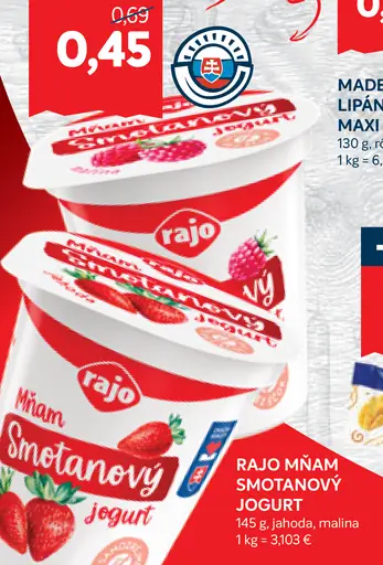 Rajo smotana na šľahanie
