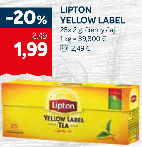 LIPTON Yellow Label